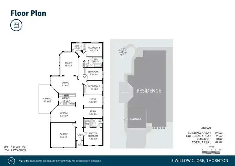 Floorplan of Homely house listing, 5 Willow Close, Thornton NSW 2322