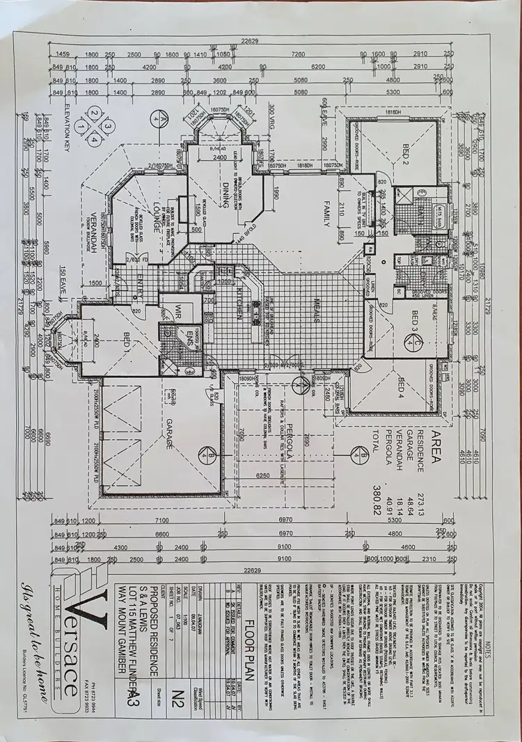 Floorplan of Homely house listing, 28 Matthew Flinders Way, Mount Gambier SA 5290