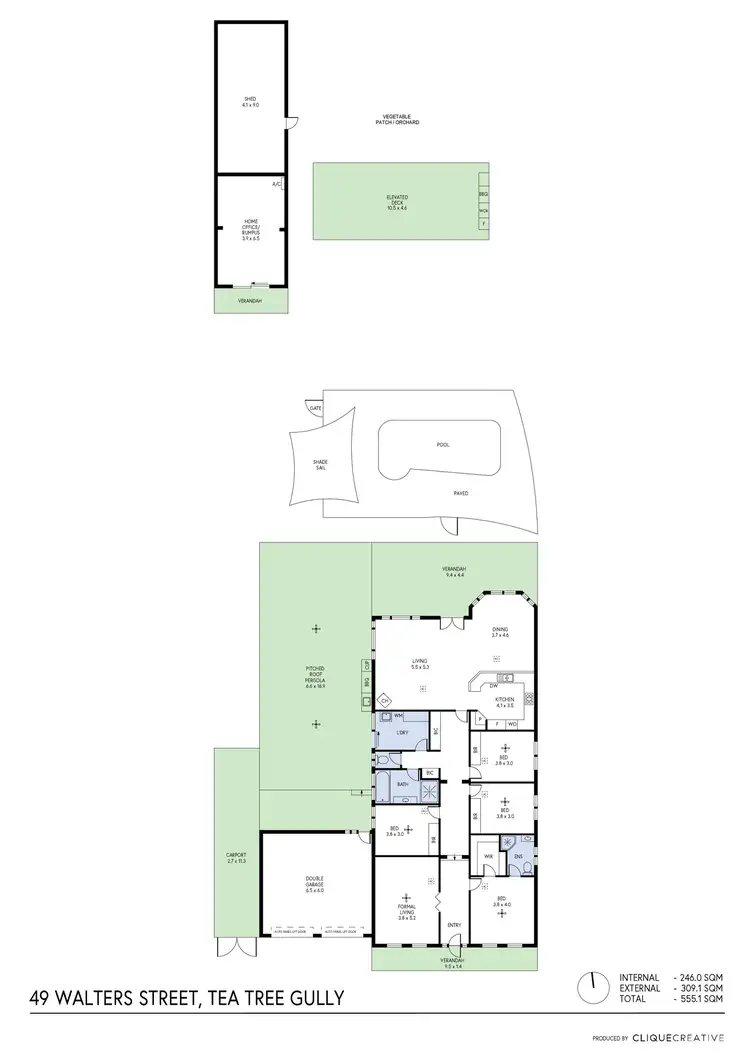 Floorplan of Homely house listing, 49 Walters Street, Tea Tree Gully SA 5091