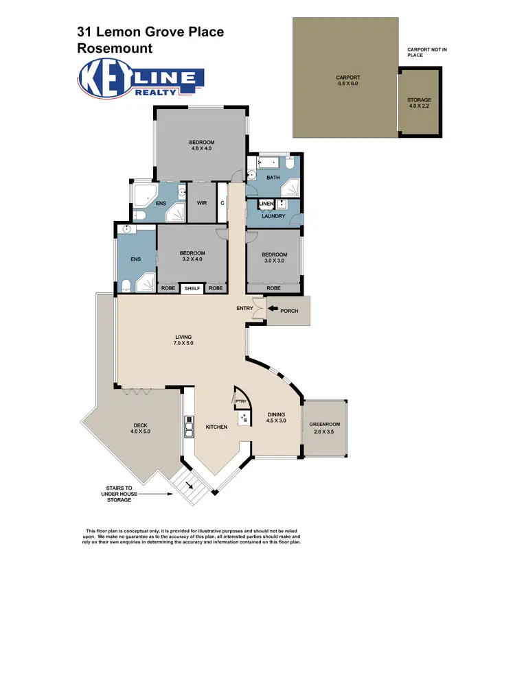 Floorplan of Homely house listing, 41 Lemongrove Place, Rosemount QLD 4560