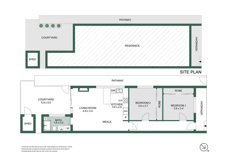 Floorplan of Homely house listing, 204 Albert Street, Port Melbourne VIC 3207