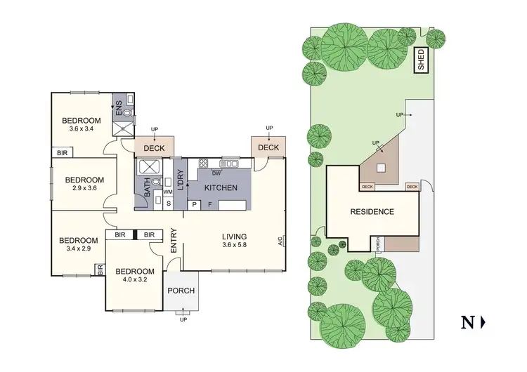 Floorplan of Homely house listing, 99 Carronvale Road, Mooroolbark VIC 3138