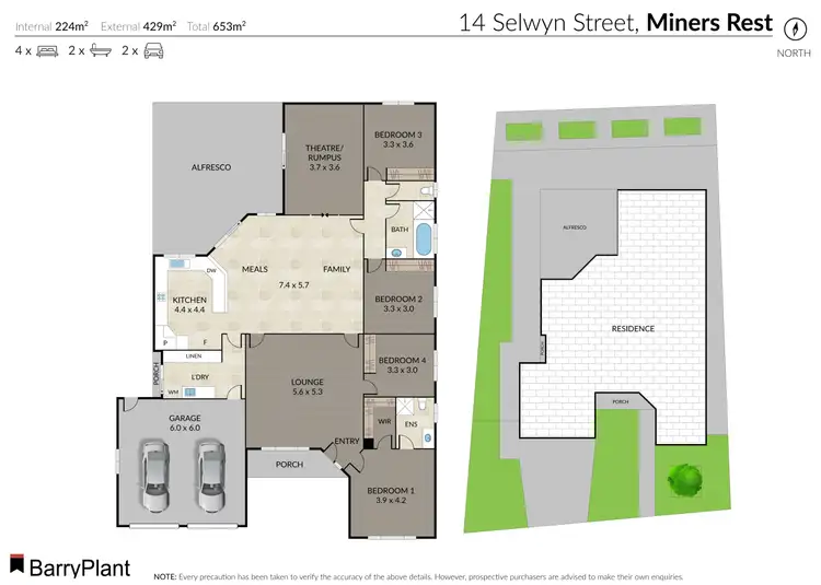 Floorplan of Homely house listing, 14 Selwyn Street, Miners Rest VIC 3352
