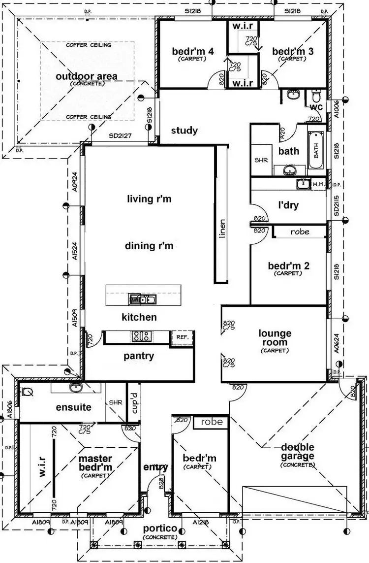 Floorplan of Homely house listing, 486 Riverside Avenue, Mildura VIC 3500