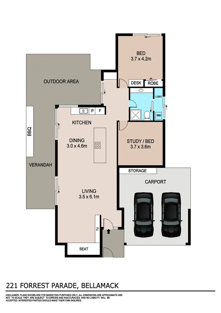 Floorplan of Homely house listing, 221 Forrest Parade, Bellamack NT 832