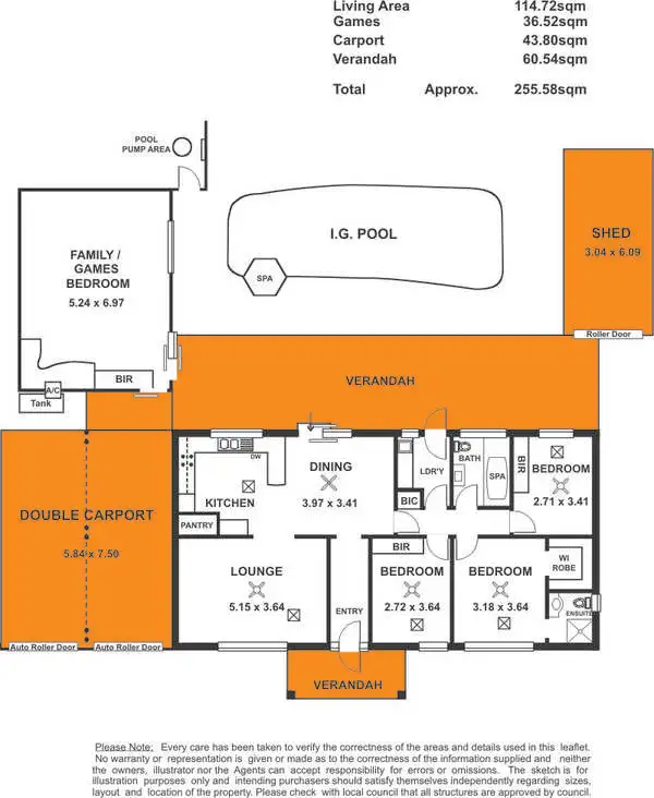 Floorplan of Homely house listing, 55 Recreation Parade, Semaphore Park SA 5019