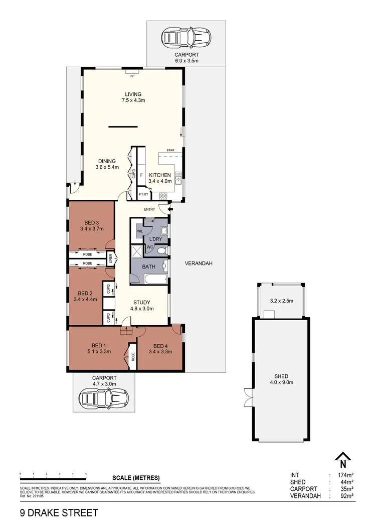 Floorplan of Homely house listing, 9 Drake Street, Axedale VIC 3551