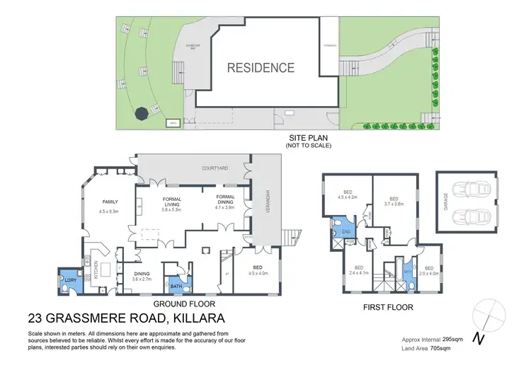 Floorplan of Homely house listing, 23 Grassmere Road, Killara NSW 2071