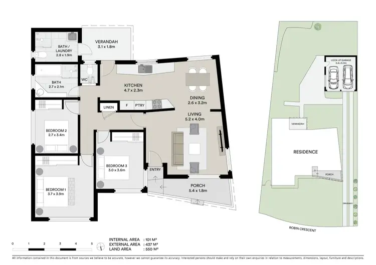 Floorplan of Homely house listing, 47 Robin Crescent, Woy Woy NSW 2256