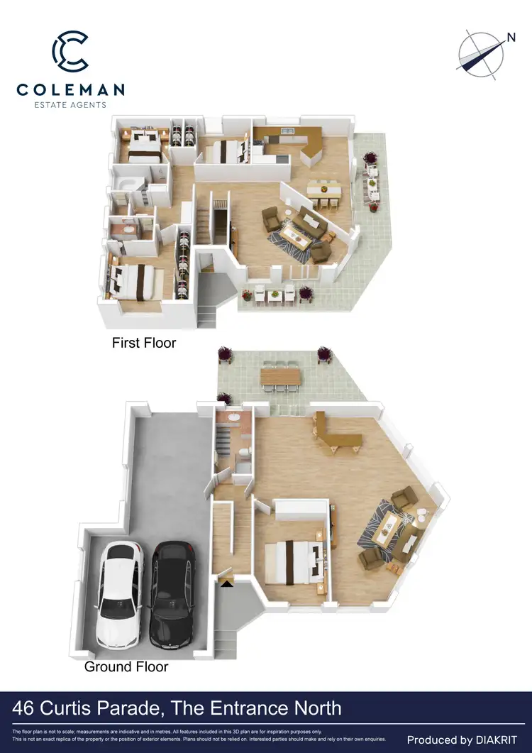 Floorplan of Homely house listing, 46 Curtis Parade, The Entrance North NSW 2261