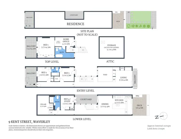 Floorplan of Homely house listing, 9 Kent Street, Waverley NSW 2024