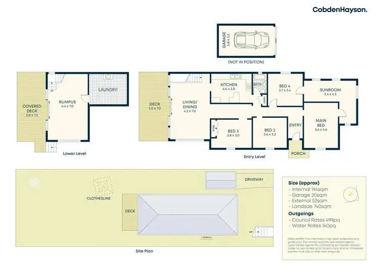 Floorplan of Homely house listing, 8 Gatacre Avenue, Lane Cove NSW 2066