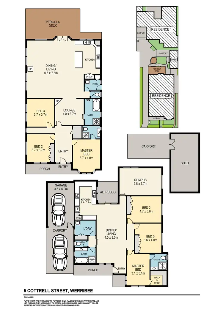 Floorplan of Homely house listing, 5 Cottrell Street, Werribee VIC 3030