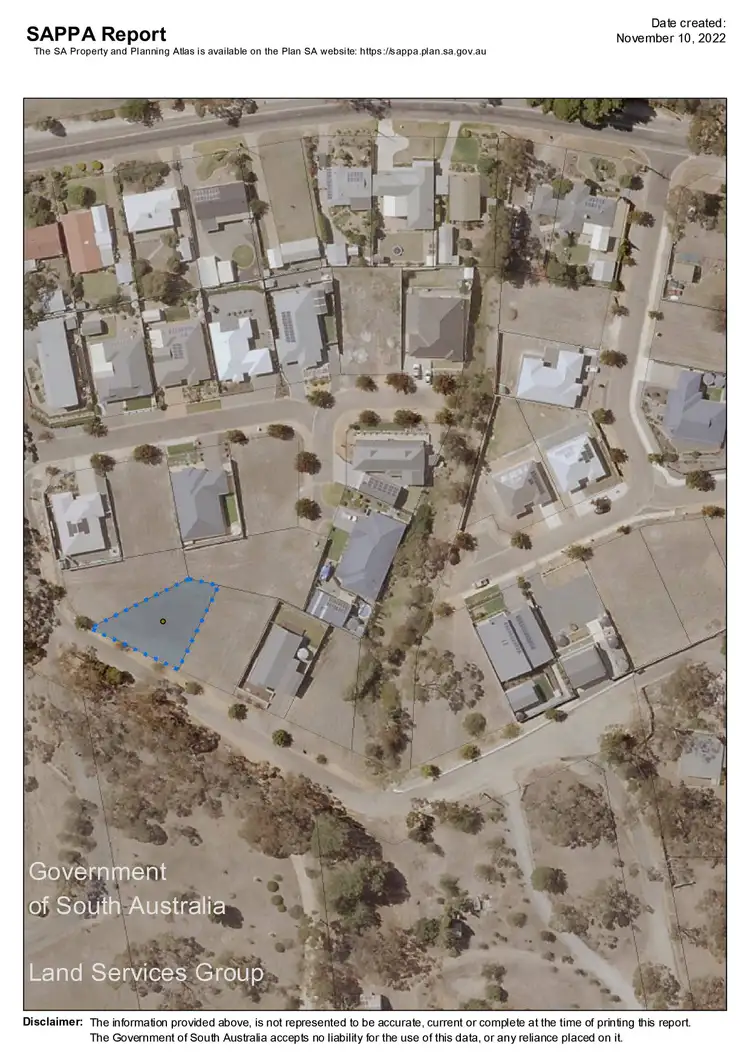 Floorplan of Homely land listing, 9 James Road, Clare SA 5453