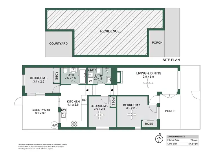 Floorplan of Homely house listing, 11 Datchett Street, Balmain East NSW 2041