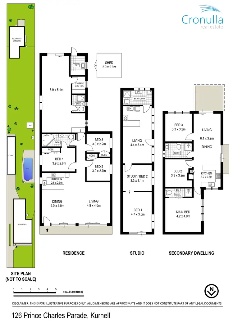 Floorplan of Homely house listing, 126 Prince Charles Parade, Kurnell NSW 2231