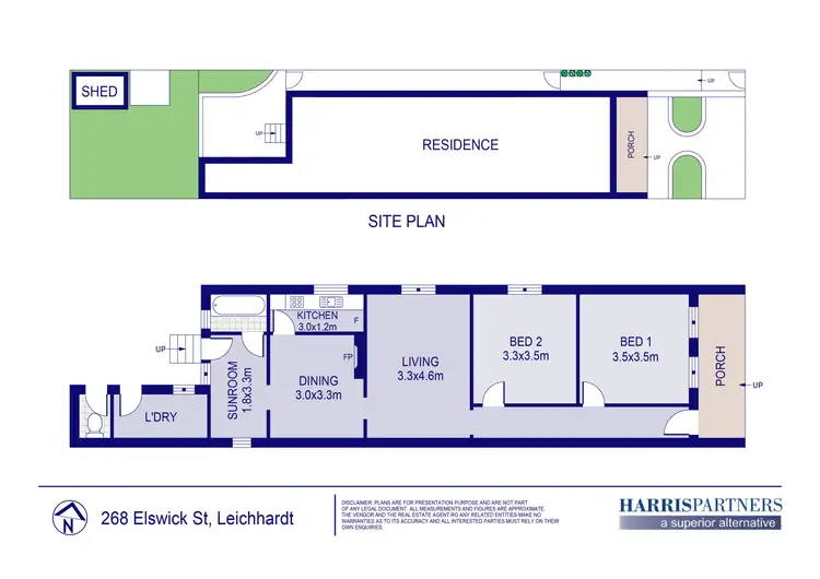 Floorplan of Homely house listing, 268 Elswick Street, Leichhardt NSW 2040