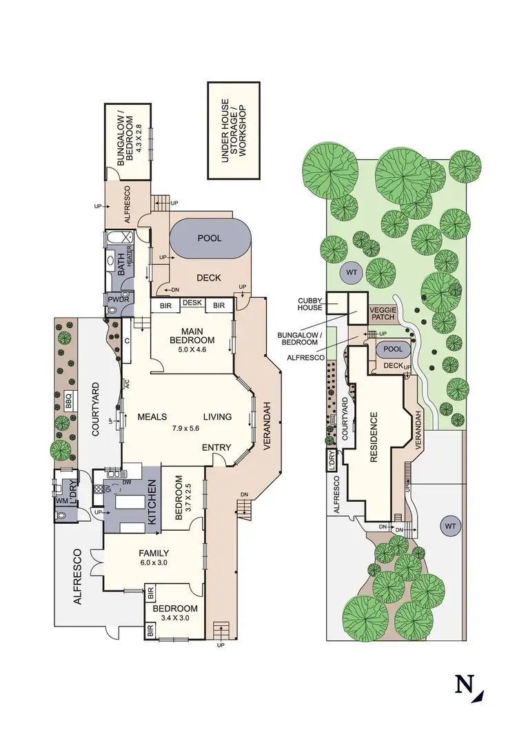 Floorplan of Homely house listing, 8 Hyde Street, St Andrews VIC 3761