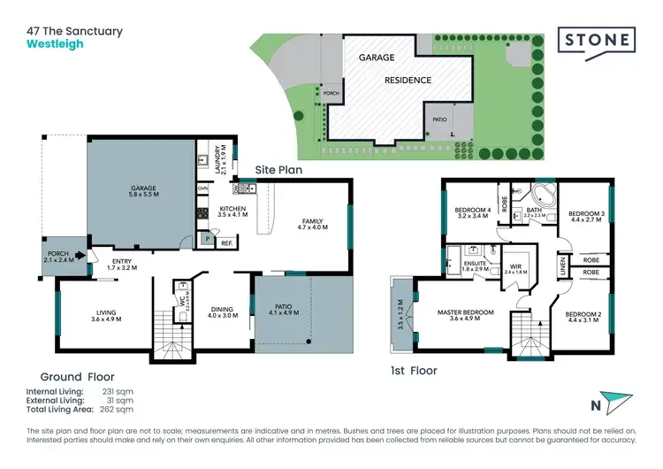 Floorplan of Homely house listing, 47 The Sanctuary, Westleigh NSW 2120