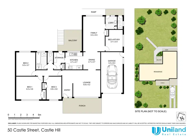 Floorplan of Homely house listing, 50 Castle Street, Castle Hill NSW 2154
