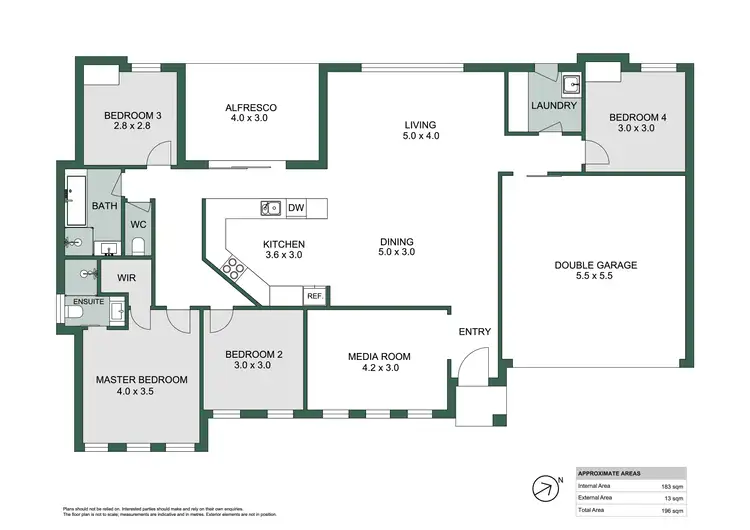 Floorplan of Homely house listing, 50 Bulkara Street, Wallsend NSW 2287