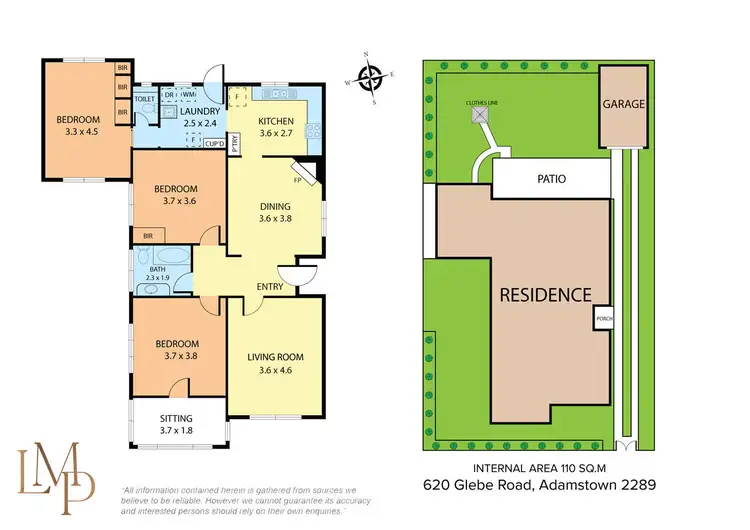 Floorplan of Homely house listing, 620 Glebe Road, Adamstown NSW 2289