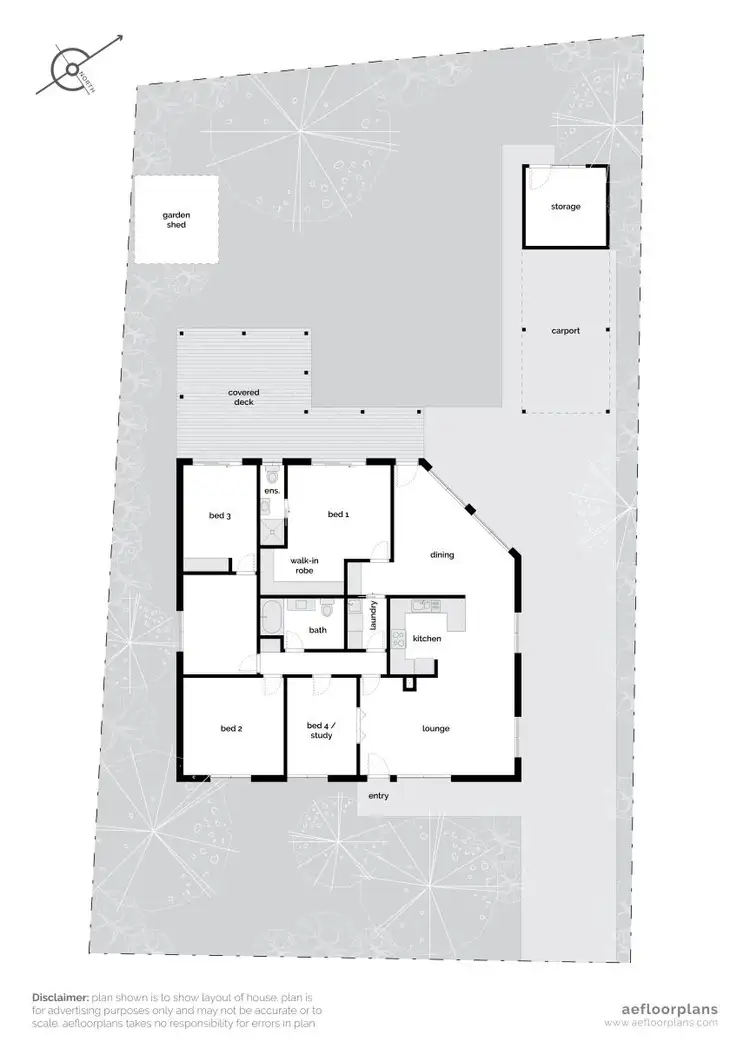 Floorplan of Homely house listing, 12 Port Arthur Street, Lyons ACT 2606