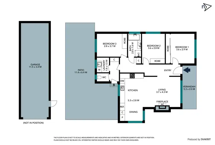 Floorplan of Homely house listing, 87 Robert Street, Lalor VIC 3075