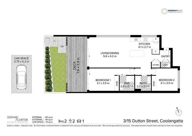 Floorplan of Homely apartment listing, 3/15 Dutton Street, Coolangatta QLD 4225