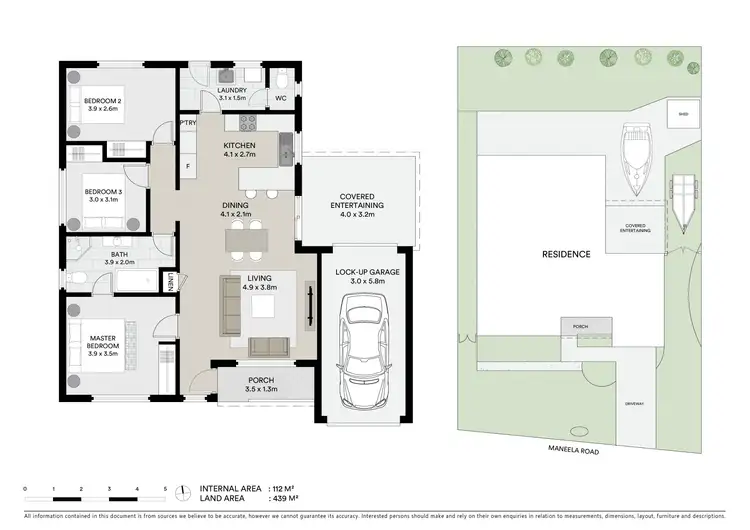 Floorplan of Homely house listing, 5 Maneela Road, Buff Point NSW 2262