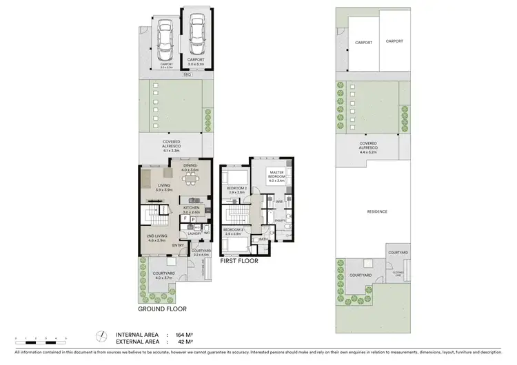 Floorplan of Homely townhouse listing, 3/4 Border Drive North, Currumbin Waters QLD 4223