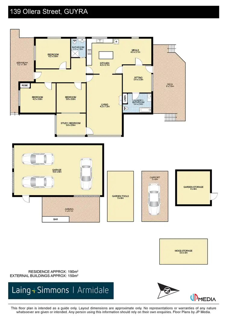 Floorplan of Homely house listing, 139 Ollera Street, Guyra NSW 2365