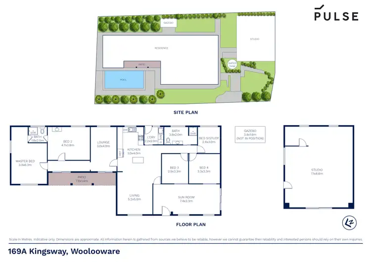 Floorplan of Homely house listing, 169A Kingsway, Woolooware NSW 2230