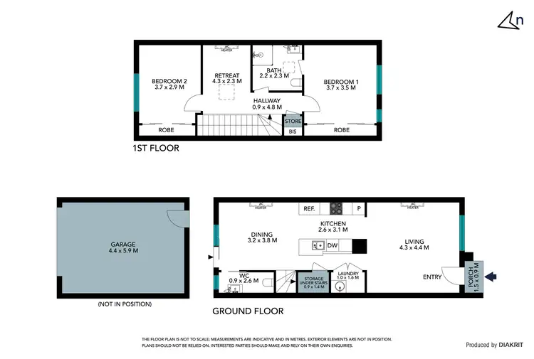 Floorplan of Homely house listing, 26 Etheridge Lane, Craigieburn VIC 3064