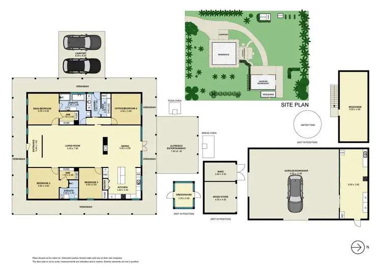 Floorplan of Homely house listing, 3 Rocke Court, Trentham VIC 3458