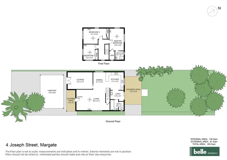 Floorplan of Homely house listing, 4 Joseph Street, Margate QLD 4019
