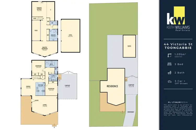 Floorplan of Homely house listing, 44 Victoria Street, Toongabbie VIC 3856