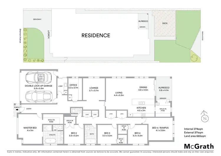 Floorplan of Homely house listing, 396 Shannon Avenue, Newtown VIC 3220