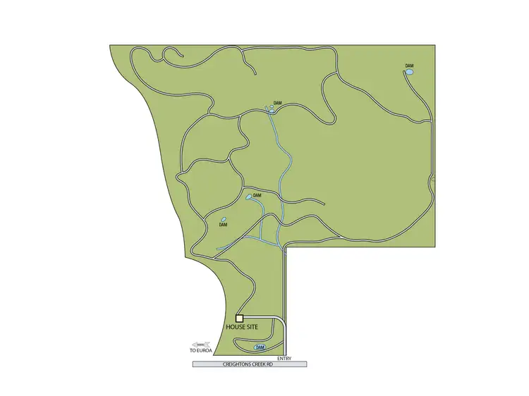 Floorplan of Homely rural property listing, 1135 Creighton's Creek Road, Creightons Creek VIC 3666