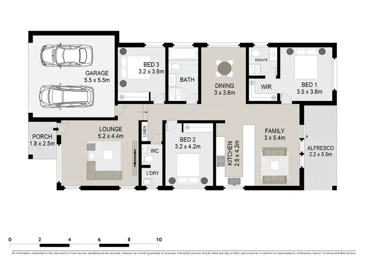 Floorplan of Homely house listing, 2/12 Burrowes Grove, Dean Park NSW 2761