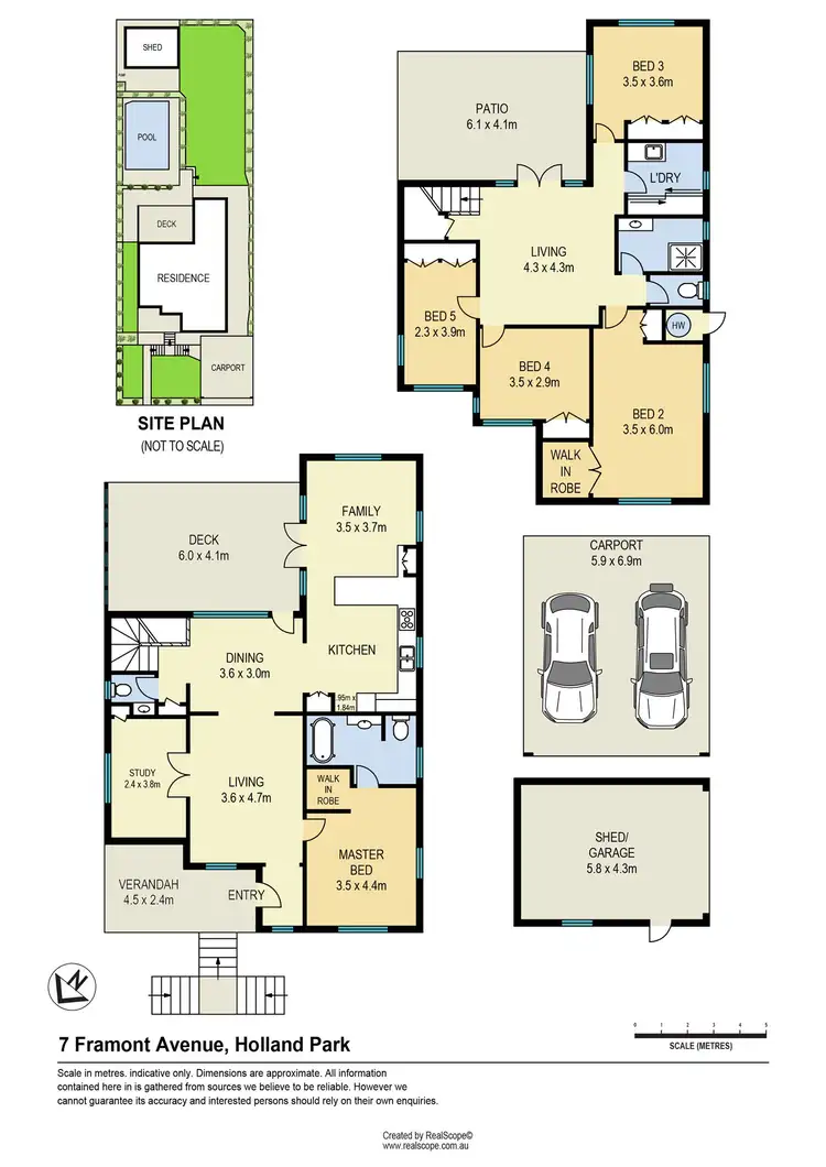 Floorplan of Homely house listing, 7 Framont Avenue, Holland Park QLD 4121