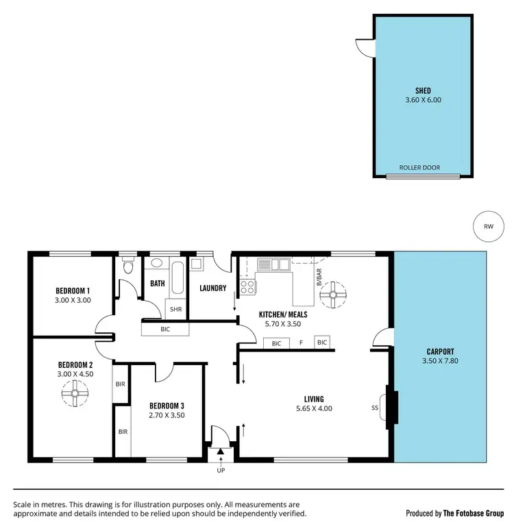 Floorplan of Homely house listing, 39 Aldam Road, Port Noarlunga South SA 5167
