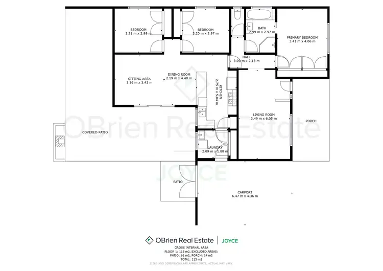 Floorplan of Homely house listing, 10 Jordyn Terrace, Wangaratta VIC 3677
