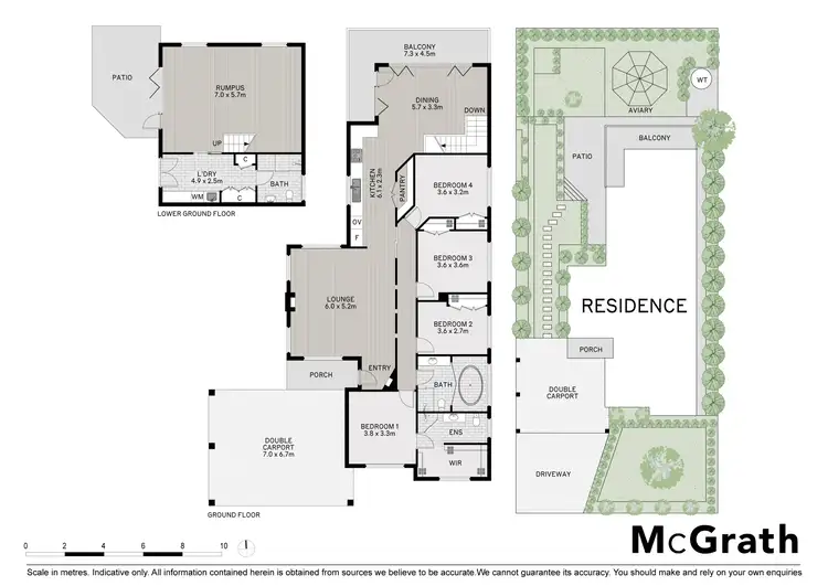 Floorplan of Homely house listing, 10 Ardgower Court, Templestowe Lower VIC 3107