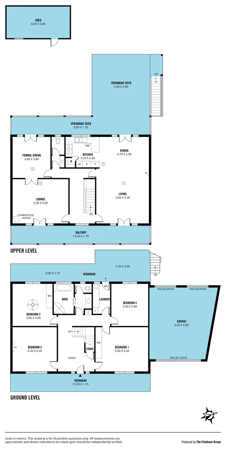 Floorplan of Homely house listing, 5 Banes Road, Coromandel Valley SA 5051