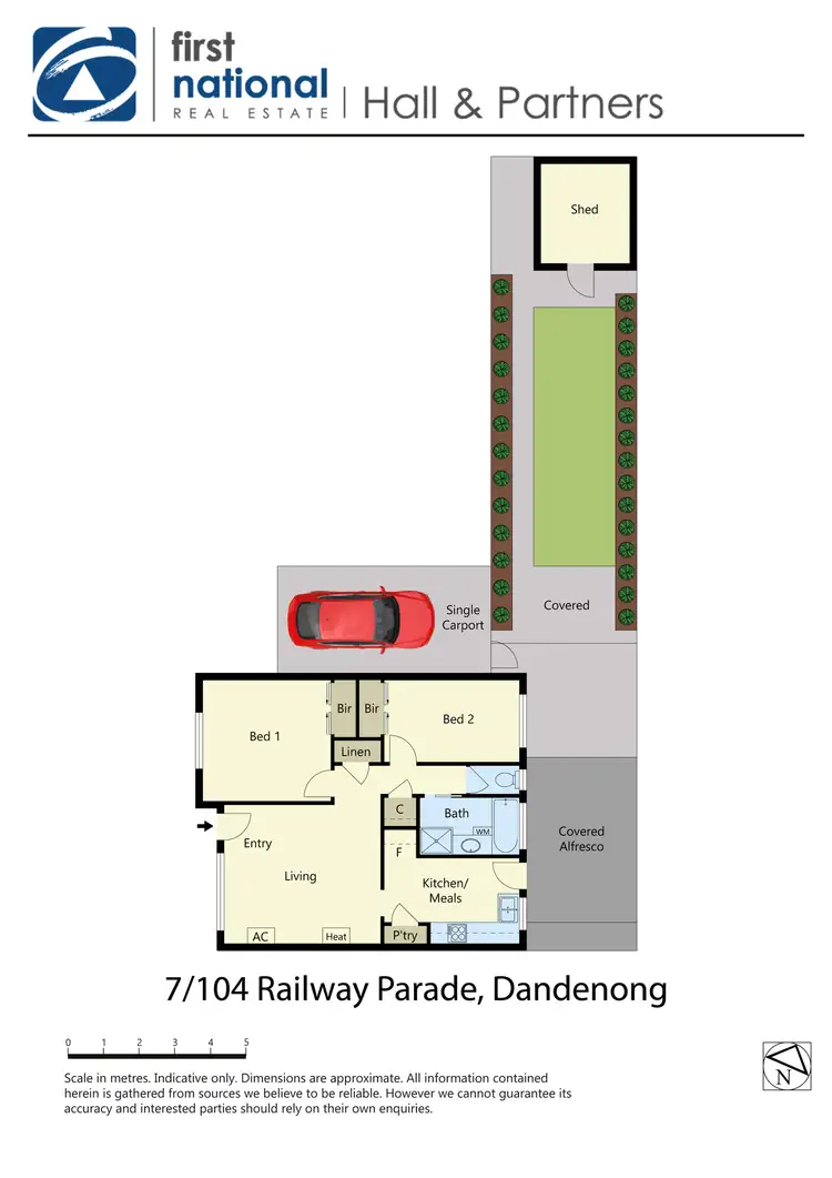 Floorplan of Homely unit listing, 7/104 Railway Parade, Dandenong VIC 3175