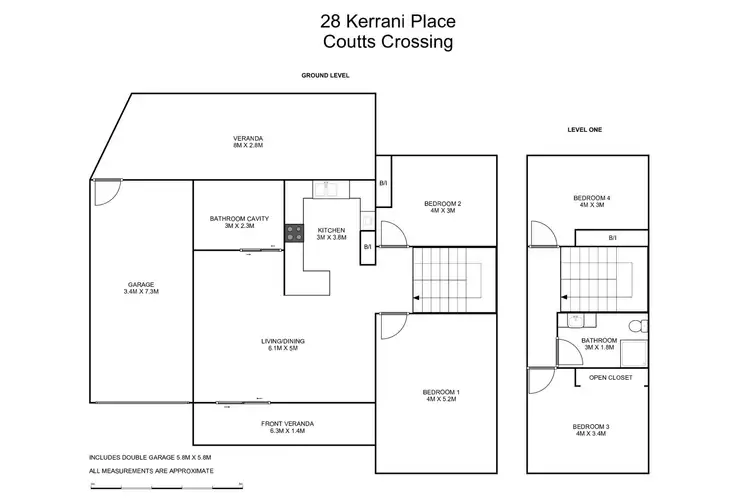 Floorplan of Homely house listing, 28 Kerrani Place, Coutts Crossing NSW 2460