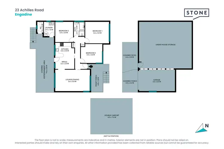 Floorplan of Homely house listing, 23 Achilles Road, Engadine NSW 2233