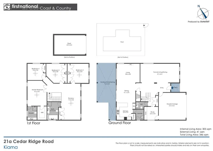 Floorplan of Homely house listing, 21A Cedar Ridge Road, Kiama NSW 2533