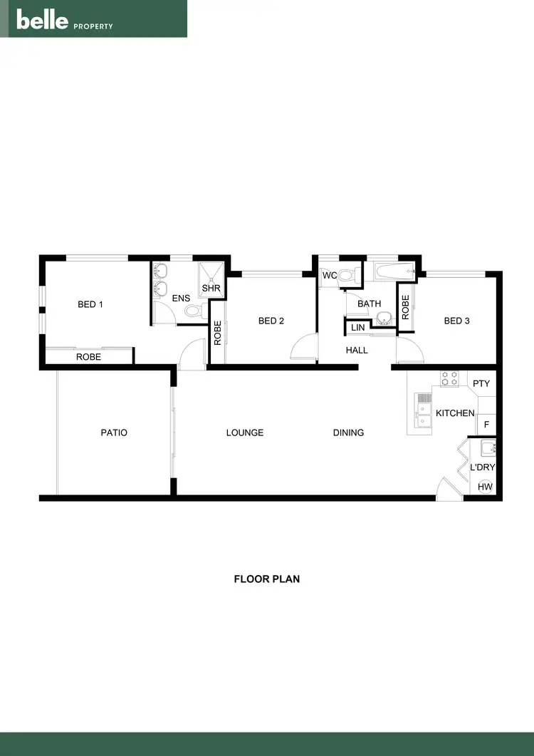 Floorplan of Homely unit listing, 3/211-213 Kamerunga Road, Freshwater QLD 4870